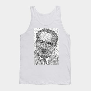 MARTIN HEIDEGGER ink portrait .1 Tank Top